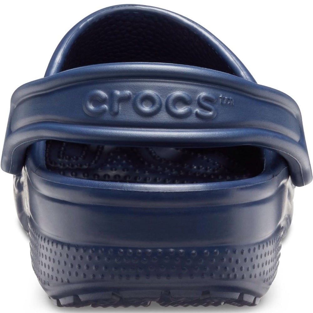 CROCS  Classic Rubber Clogs Navy Blue Size M(4) W(6) NWT - Picture 4 of 9